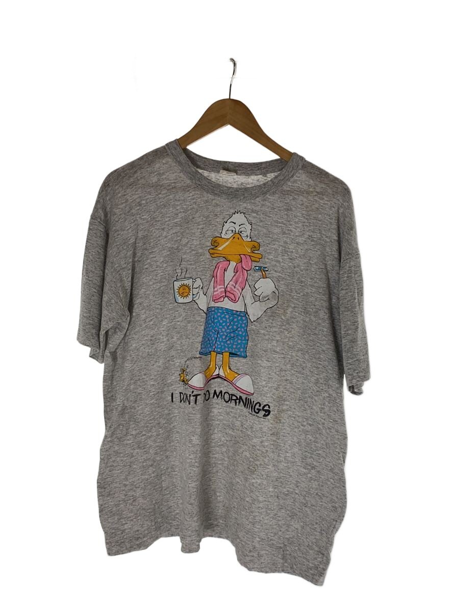 【中古】80s-/I DONT DO MORNING/プルオーバー/GRY【メンズウェア】