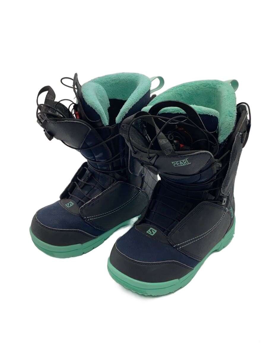 【中古】salomon◆スノーボードブーツ/22珊/クイックレーシング/BLK/391220【運動競技】