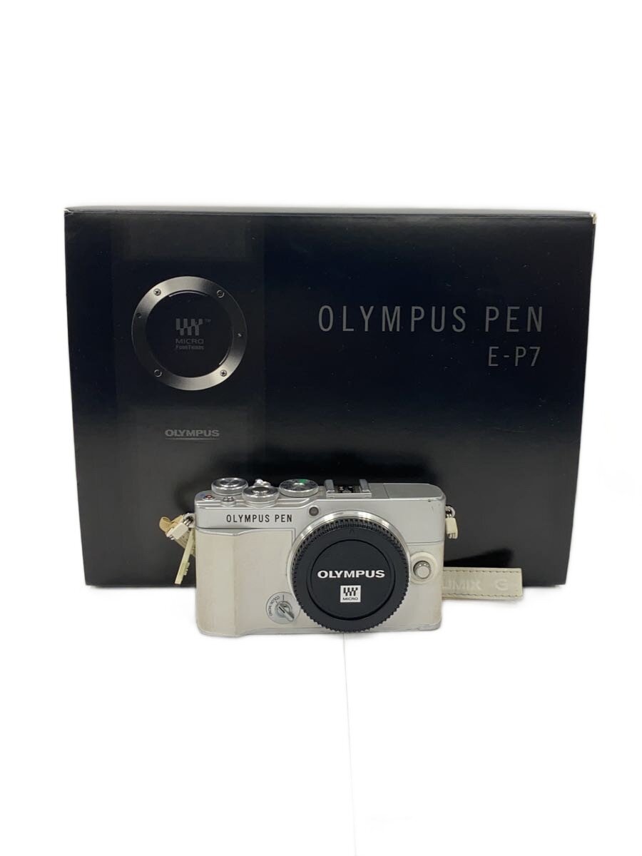 【中古】OM SYSTEM(OLYMPUS)◆デジタル一眼写真機 PEN E-P7 14-42粍 EZ 水晶体一揃いの道具//【写真機】