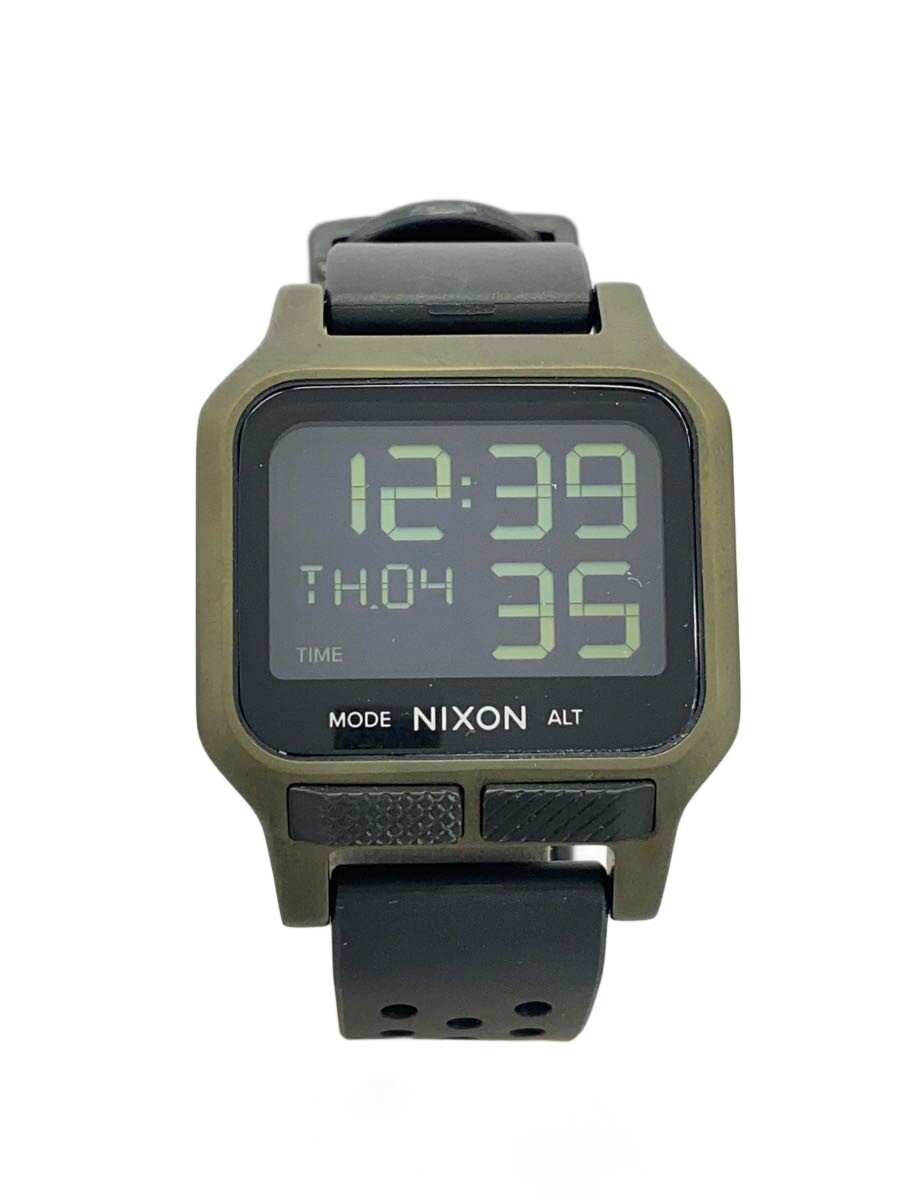 【中古】NIXON◆石英ウオッチ/デジタル/--/BLK//【服飾雑貨他】