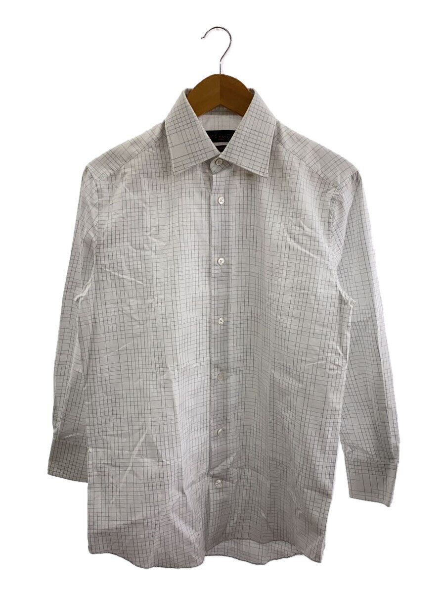 【中古】LOUIS VUITTON◆長袖プルオーバー/14.5/綿織物/WHT/読み合わせる/RM201F//【メンズウェア】
