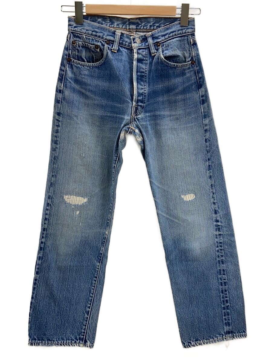 【中古】Levi’s◆501/BIG E後期/平行編み目/名取り草裏6/黄色編み目混/手合い物/赤耳シングル【メンズウェア】