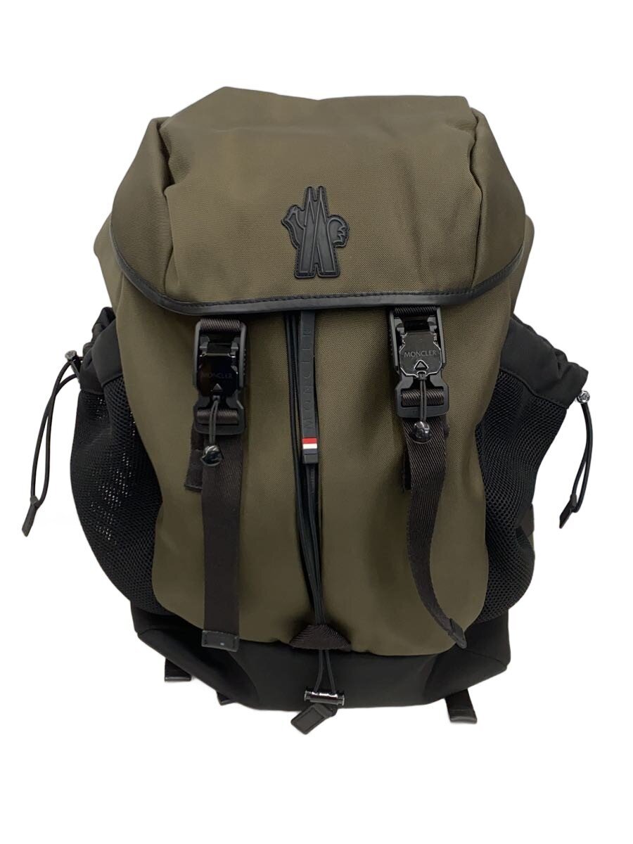 【中古】MONCLER GRENOBLE◆23SS/背嚢/ナイロン/KHK/H20975A00001 M1426/? NULL ?【御徒面子】