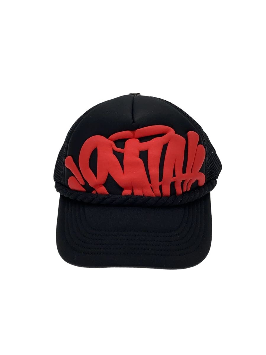 【中古】synaworld◆メッシュ旗がしら/--/BLK/メンズ【服飾雑貨他】