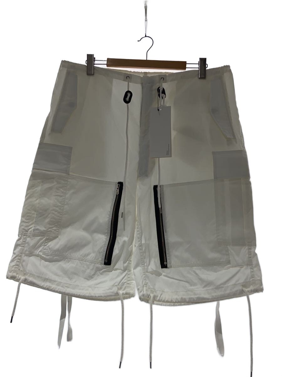 【中古】TAKAHIROMIYASHITA TheSoloist.◆MILITARY BAG SHORTS/遊撃手ズボン下/46/ポリエステル/WHT/SP.0006SS22//【メンズウェア】