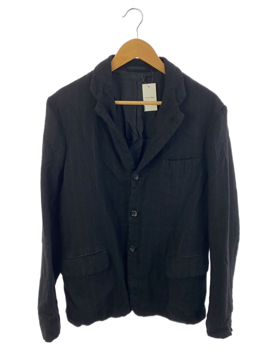【中古】COMME des GARCONS HOMME◆上衣/S/--/BLK/無地/HT-J027【メンズウェア】