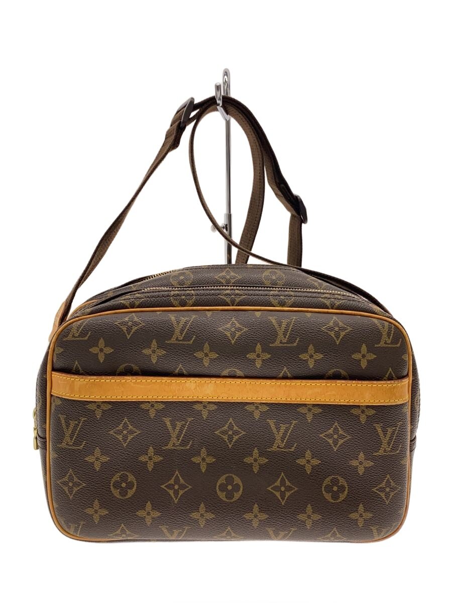 【中古】LOUIS VUITTON◆リポーターPM_モノグラム・キャンバス/PVC/BRW【バッグ】|2nd STREET 店