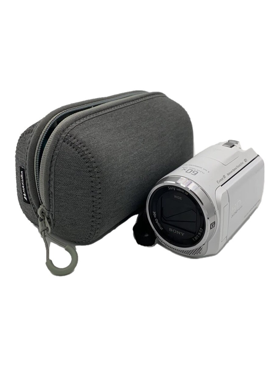 【中古】SONY◆ビデオカメラ HDR-CX680 (W) [ホワイト]【カメラ】