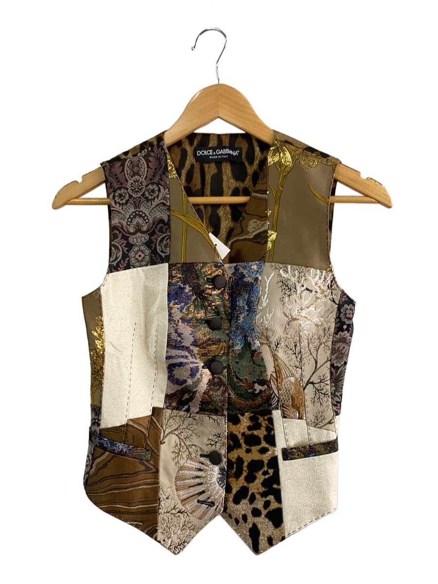 【中古】DOLCE&GABBANA◆ベスト/36/ポリエステル/マルチカラー【レディースウェア】｜2ｎｄ STREET 店