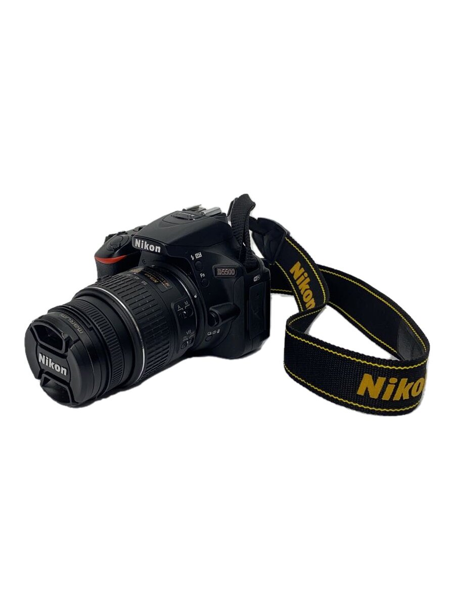 【中古】Nikon◆デジタル一眼カメラ D5500 ダブルズームキット [ブラック]【カメラ】