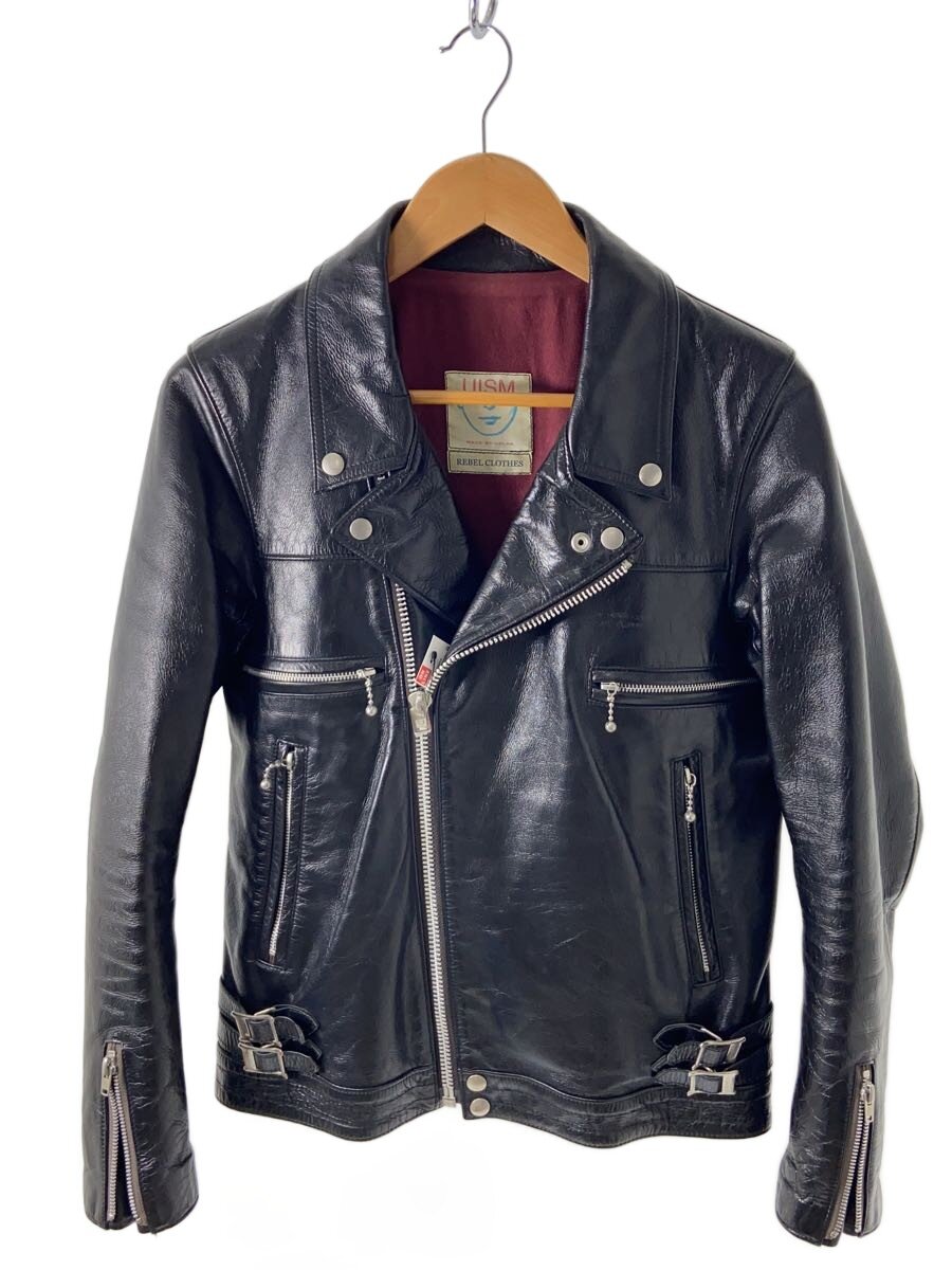 【中古】UNDERCOVER◆BASIC DOUBLE RIDERS/ダブルライダースジャケット/1/牛革/BLK/UCA4201//【メンズウェア】|2nd STREET 店