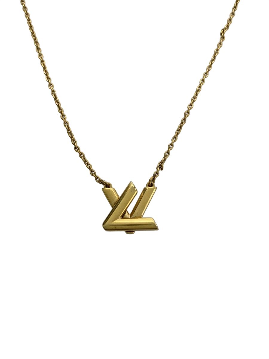 【中古】LOUIS VUITTON◆GO-14 LV捩じり/首飾り/GLD/とっ始め有/M01729//【服飾雑貨他】