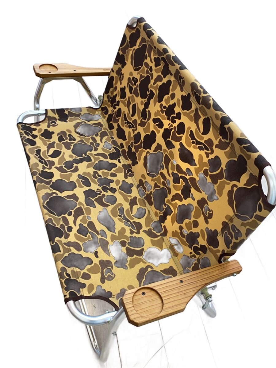 【中古】PEREGRINE◆チェア/バリスティックスコラボ/2人用/マルチカラー/カモフラ/ベンチ///【スポーツ】｜2ｎｄ STREET 店