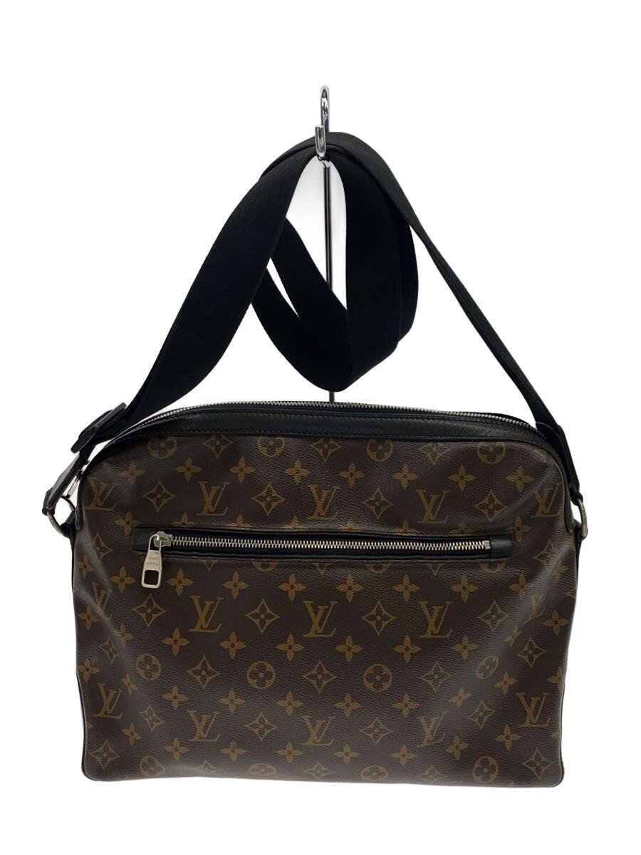 【中古】LOUIS VUITTON◆トゥー受け答え_モノグラム・マカサー/PVC/赤銅色/モノグラム【御徒面子】