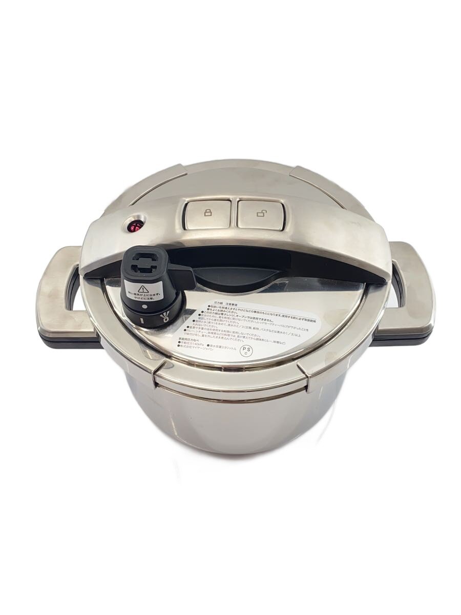 【中古】Meyer◆圧力鍋/容量:4L/SLV/YR-PC4.0【キッチン用品】