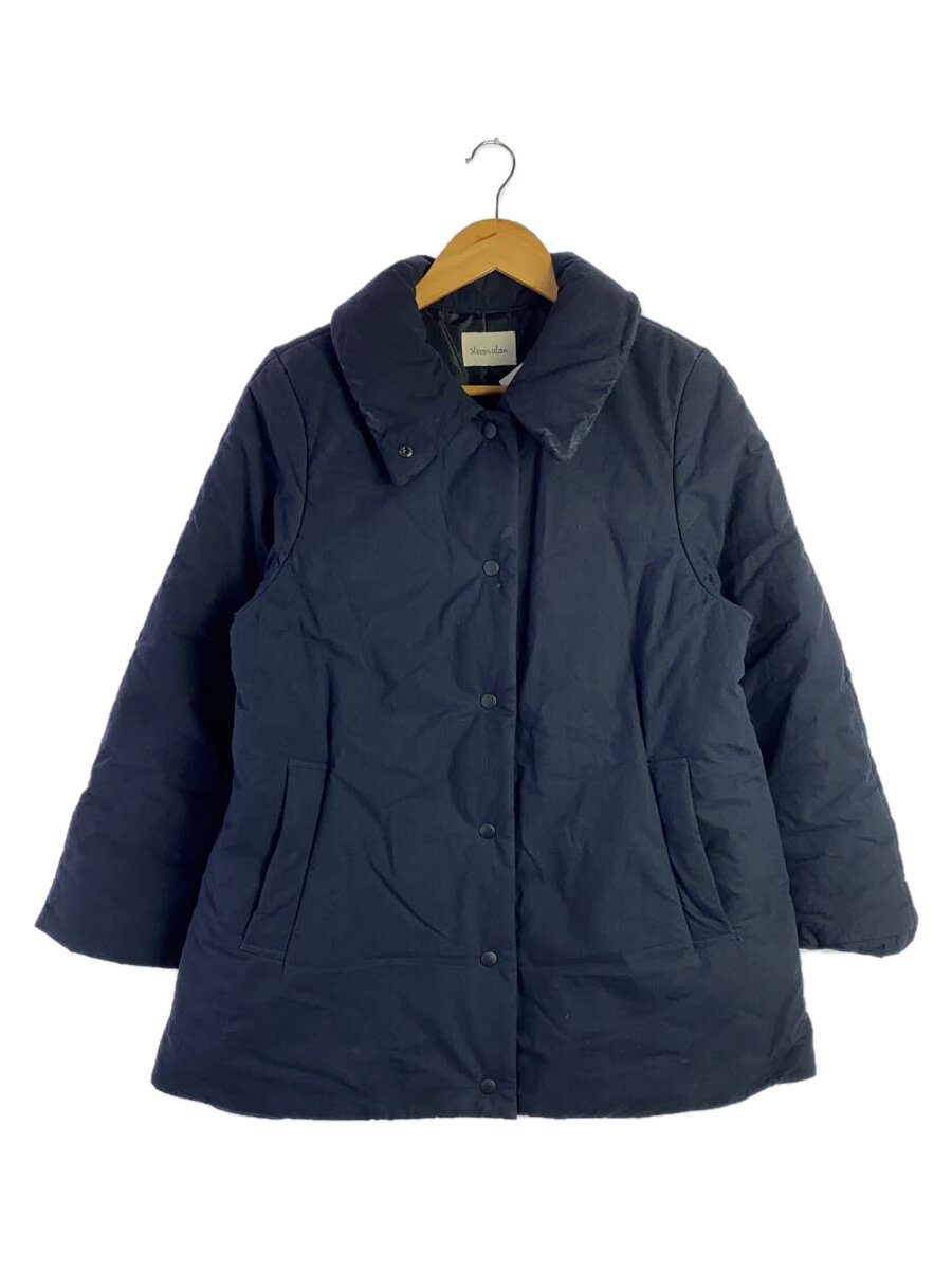 【中古】Steven Alan◆厚地の外套/M/綿織物/NVY/無地/8225-105-0449/パディングコート/24W/汚れた状態あり//【レディース御召しもの】