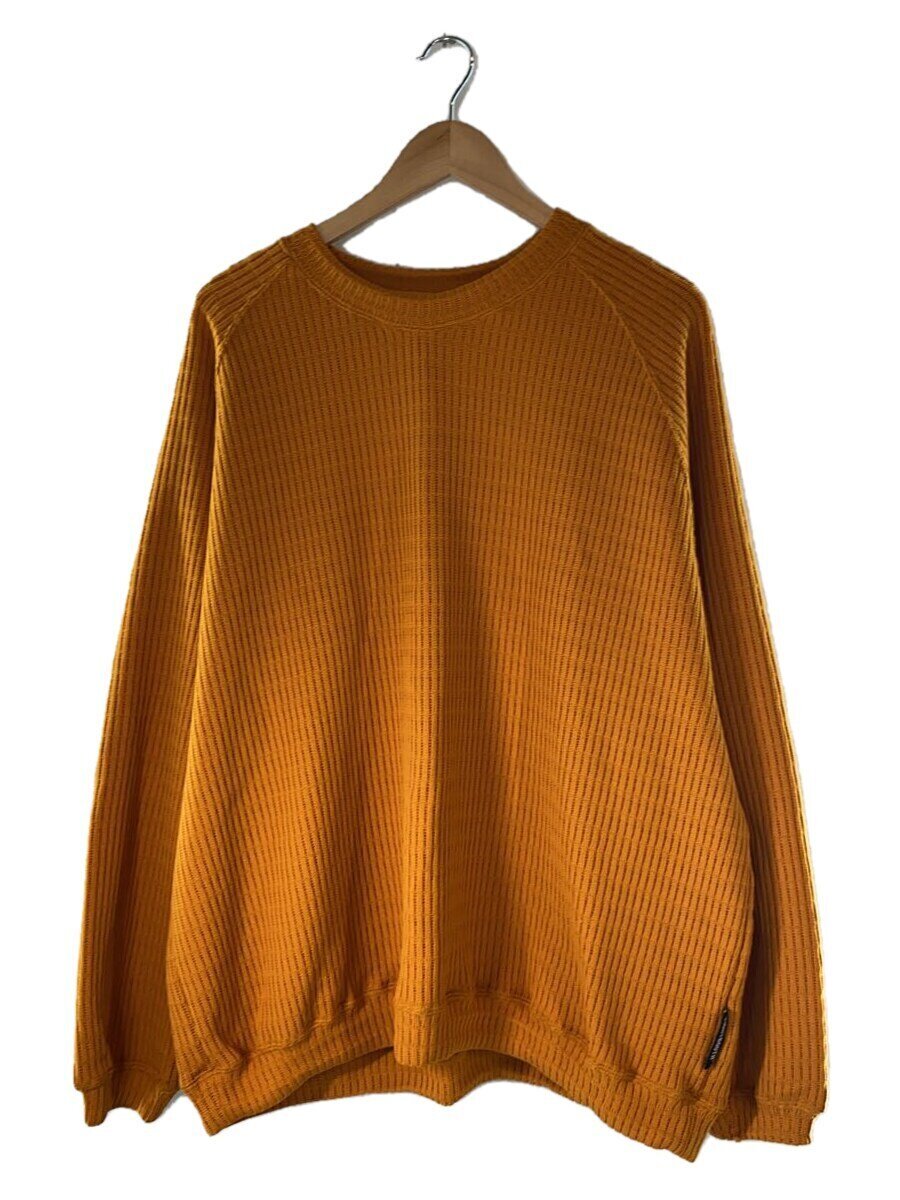 【中古】TIGHTBOOTH PRODUCTION◆MYSTERY GAUGE KNIT/ニット・セーター(薄手)/L/ポリエステル/ORN【メンズウェア】|2nd STREET 店
