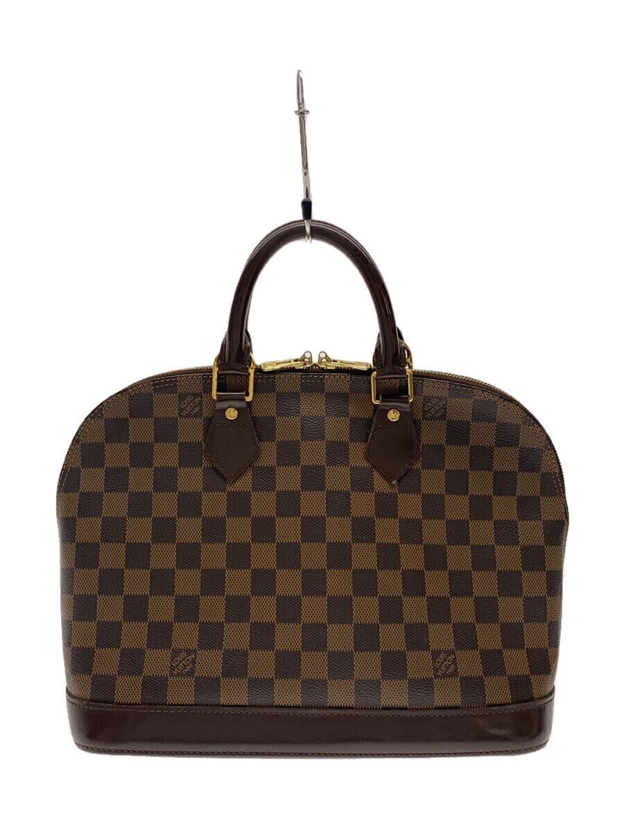【中古】LOUIS VUITTON◆アルマ_ダミエ・エベヌ/ハンドバッグ/レザー/BRW/モノグラム/N51131//【バッグ】｜2ｎｄ STREET 店 48,576円