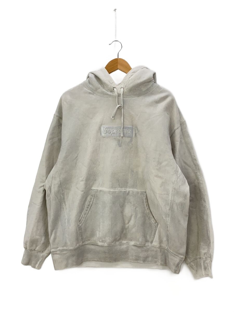 【中古】Supreme◆パーカー/M/綿織物/WHT【レディースお召しもの】