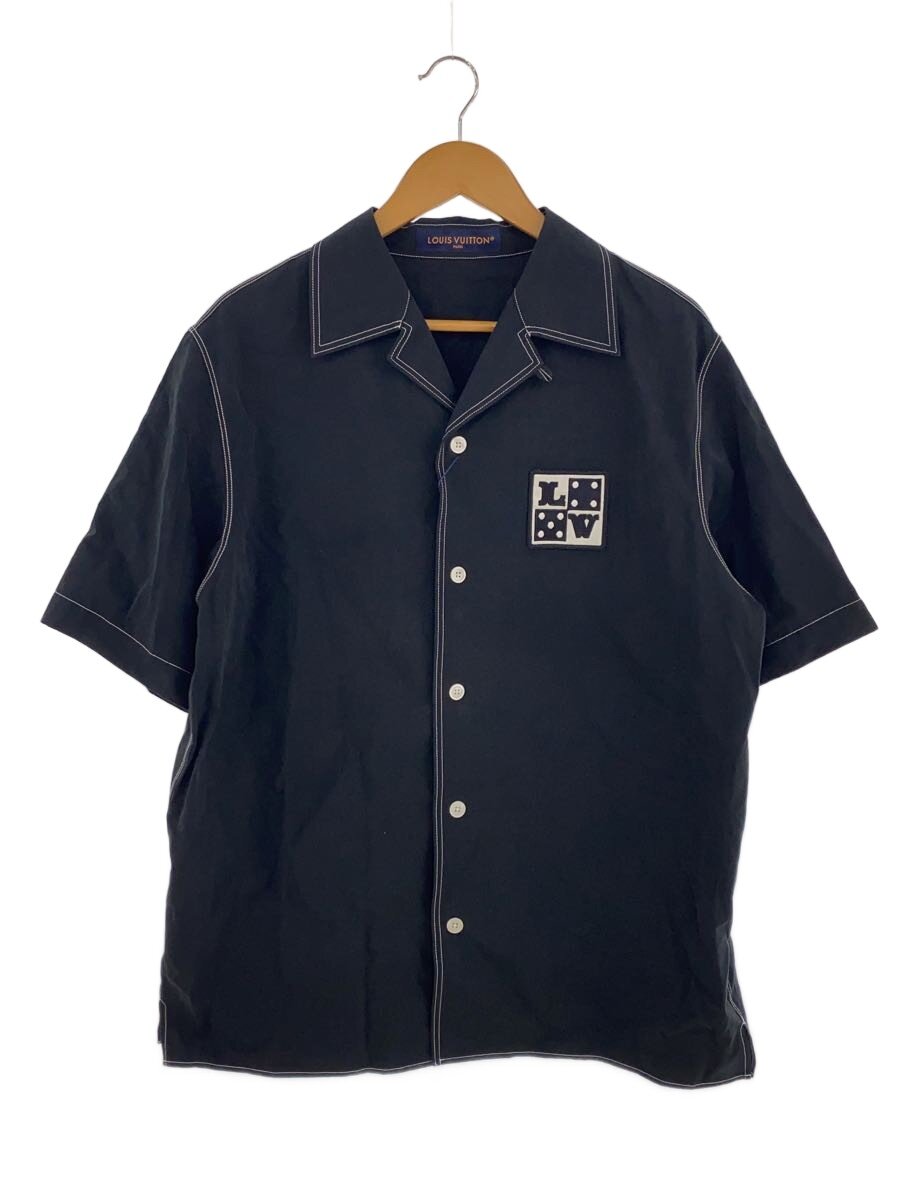 【中古】LOUIS VUITTON◆半袖プルオーバー/XL/綿織物/BLK/1AFWTU//【メンズウェア】