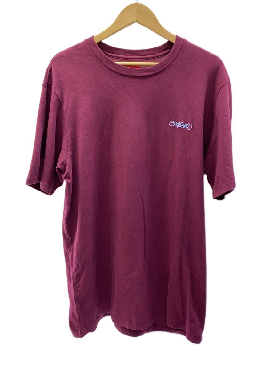 【中古】Supreme◆22S/Washed Handstyle S/STop/プルオーバー/L/綿織物/BRD【メンズウェア】