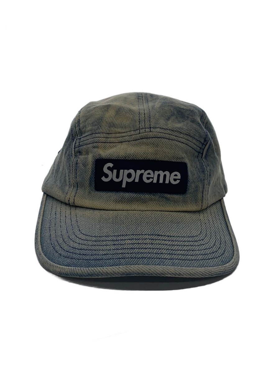 【中古】Supreme◆旗がしら/FREE/綿織物/IDG/無地/メンズ/Washed Chino Twill Camp Cap【服飾雑貨他】