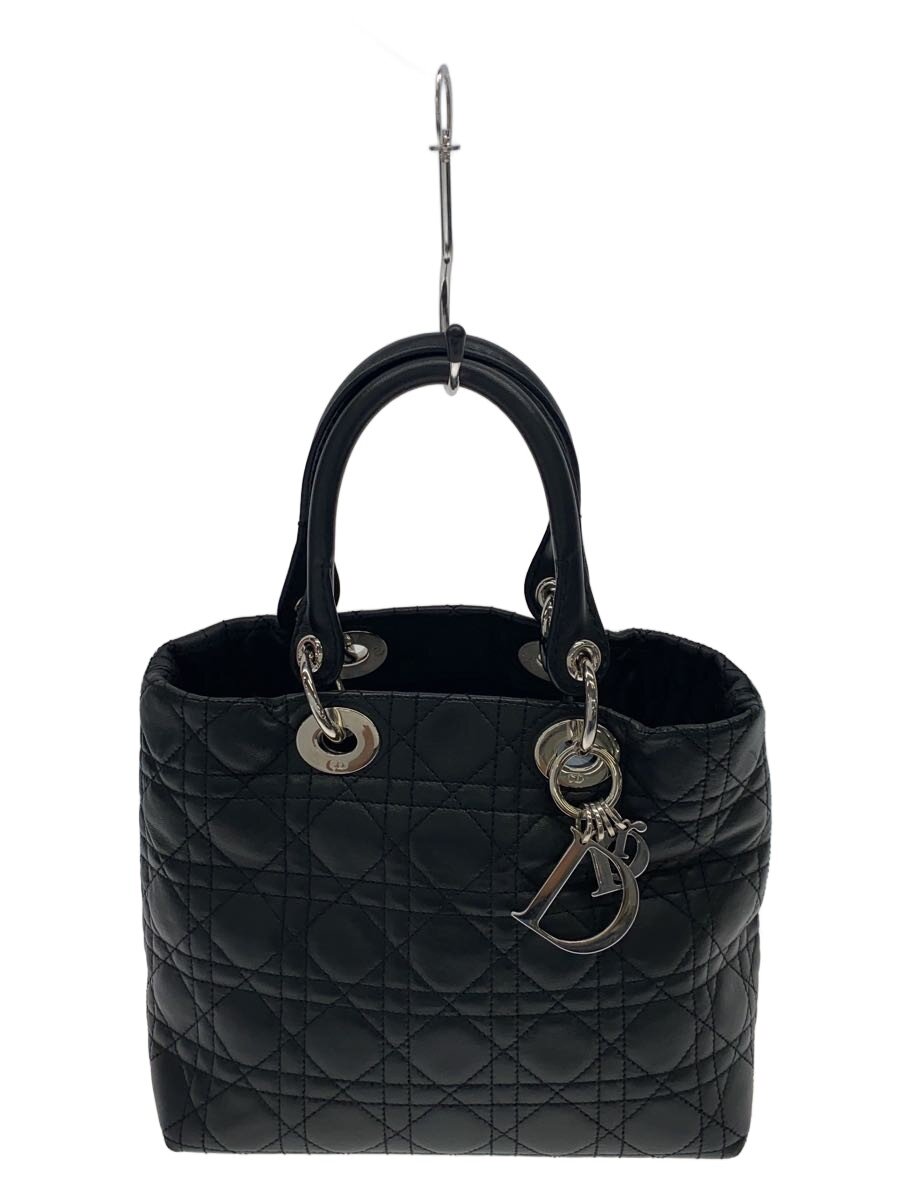 【中古】Christian Dior◆トートバッグ_レディディオール_ラムスキン/レザー/ブラック/31-bn-1016/クリスチャンディオール//【バッグ】|2nd STREET 店
