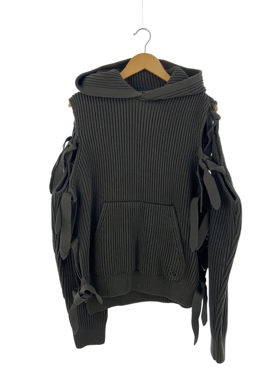 【中古】LOUIS VUITTON◆20SS/パーカー/M/綿織物/BRW/無地/RM201 TYO HIN98W【メンズウェア】