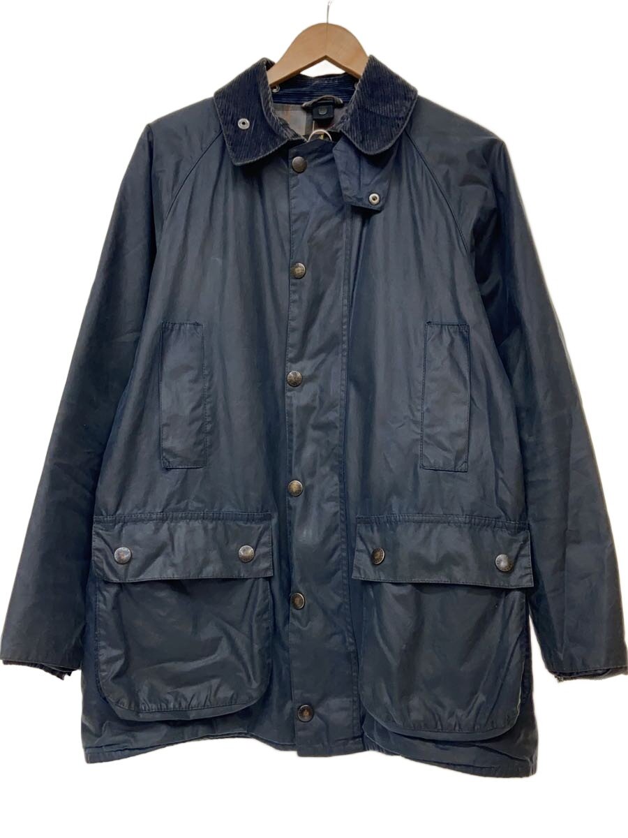 【中古】Barbour◆SL BEAUFORT JACKET/英国製/ジャケット/38/コットン/ネイビー/無地/1802145//【メンズウェア】|2nd STREET 店