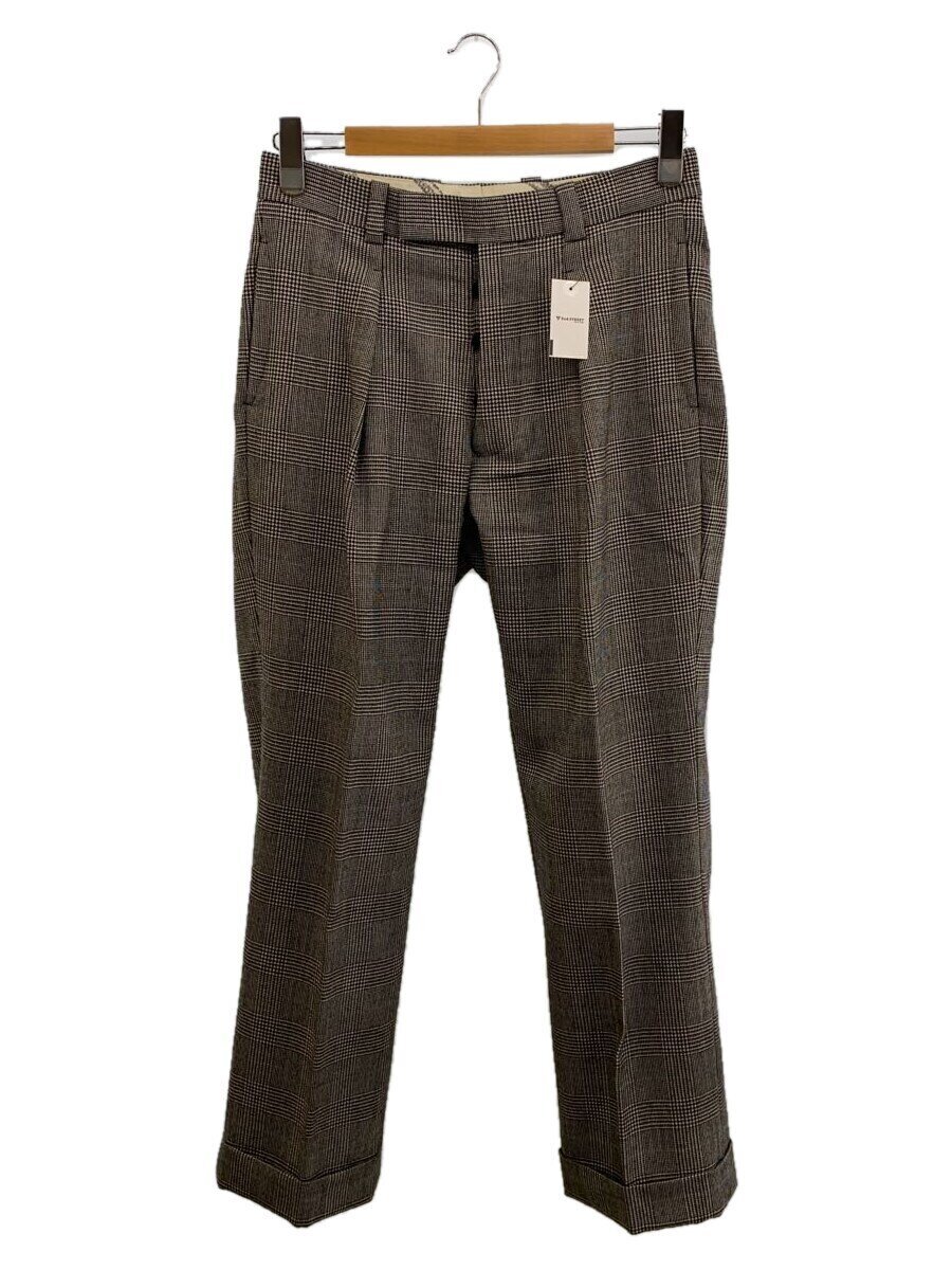 【中古】m’s braque◆ボトム/40/ウール/GRY/千鳥格子【メンズウェア】|2nd STREET 店
