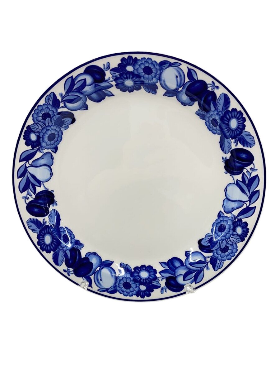 【中古】ROYAL COPENHAGEN◆プレート/WHT/ゴールデンサマーブルー/26cm【キッチン用品】