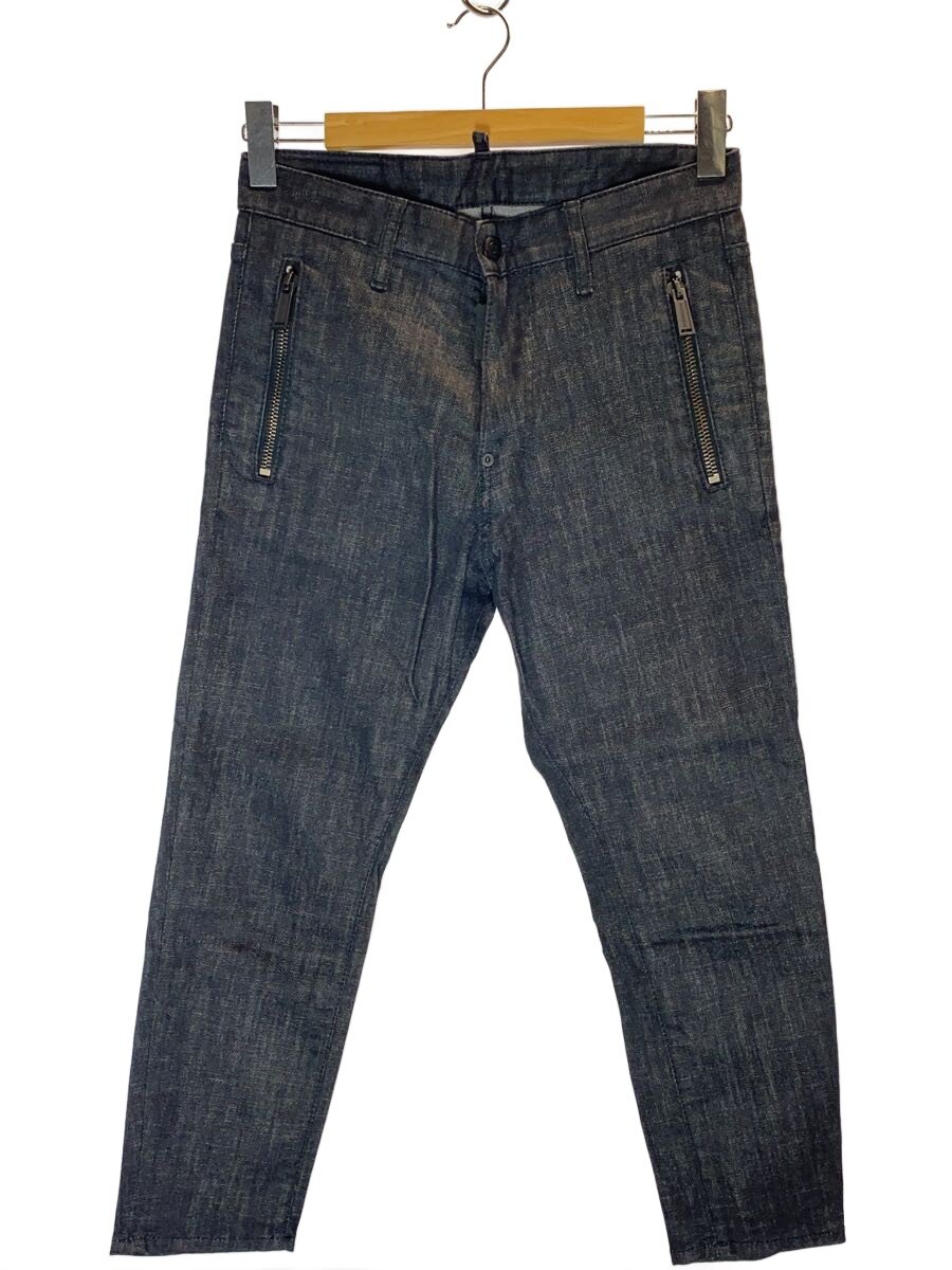 【中古】DSQUARED2◆RESIN TREATMENT SKINNY/下つ方/44/綿織物/BLK/無地/S74KB0366【メンズウェア】