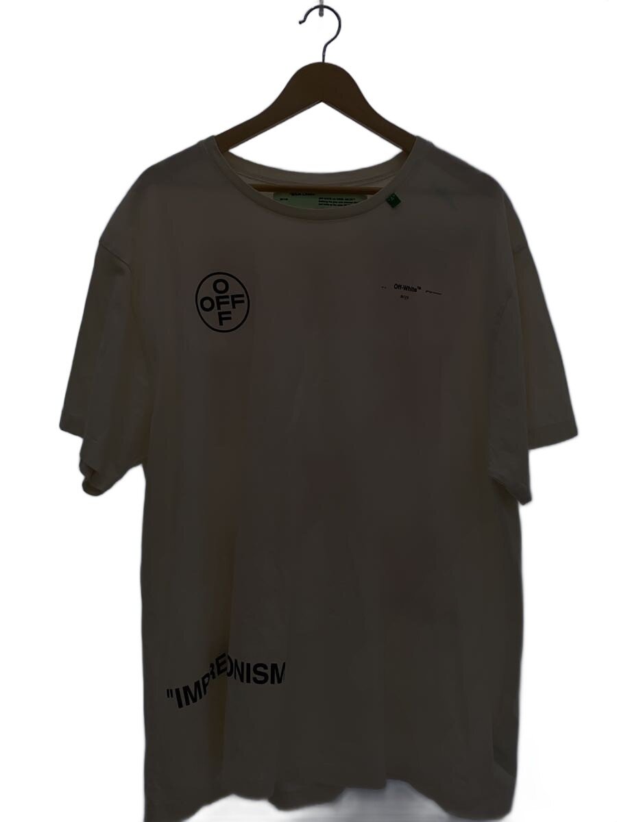 【中古】OFF-WHITE◆プルオーバー/M/綿織物/WHT/omaa038r19185015【メンズウェア】