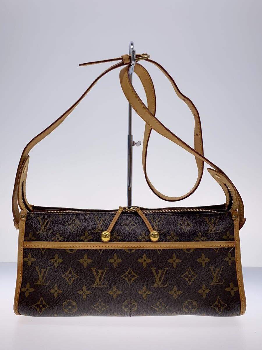 【中古】LOUIS VUITTON◆ポパンクール・ロン_モノグラム・キャンバス_BRW/PVC/BRW【バッグ】|2nd STREET 店