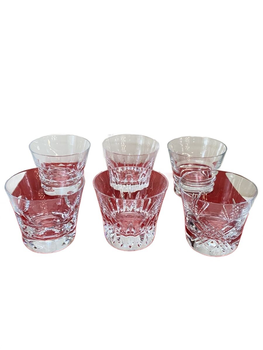 【中古】Baccarat◆エブリデイクラシック/6客アソートセット/水のみ/6点書き割り/CLR【勝手もと装置】