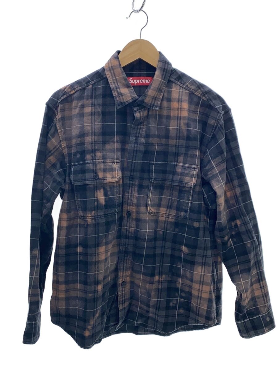 【中古】Supreme◆長袖シャツ/S/コットン/GRY/チェック【メンズウェア】｜2ｎｄ STREET 店