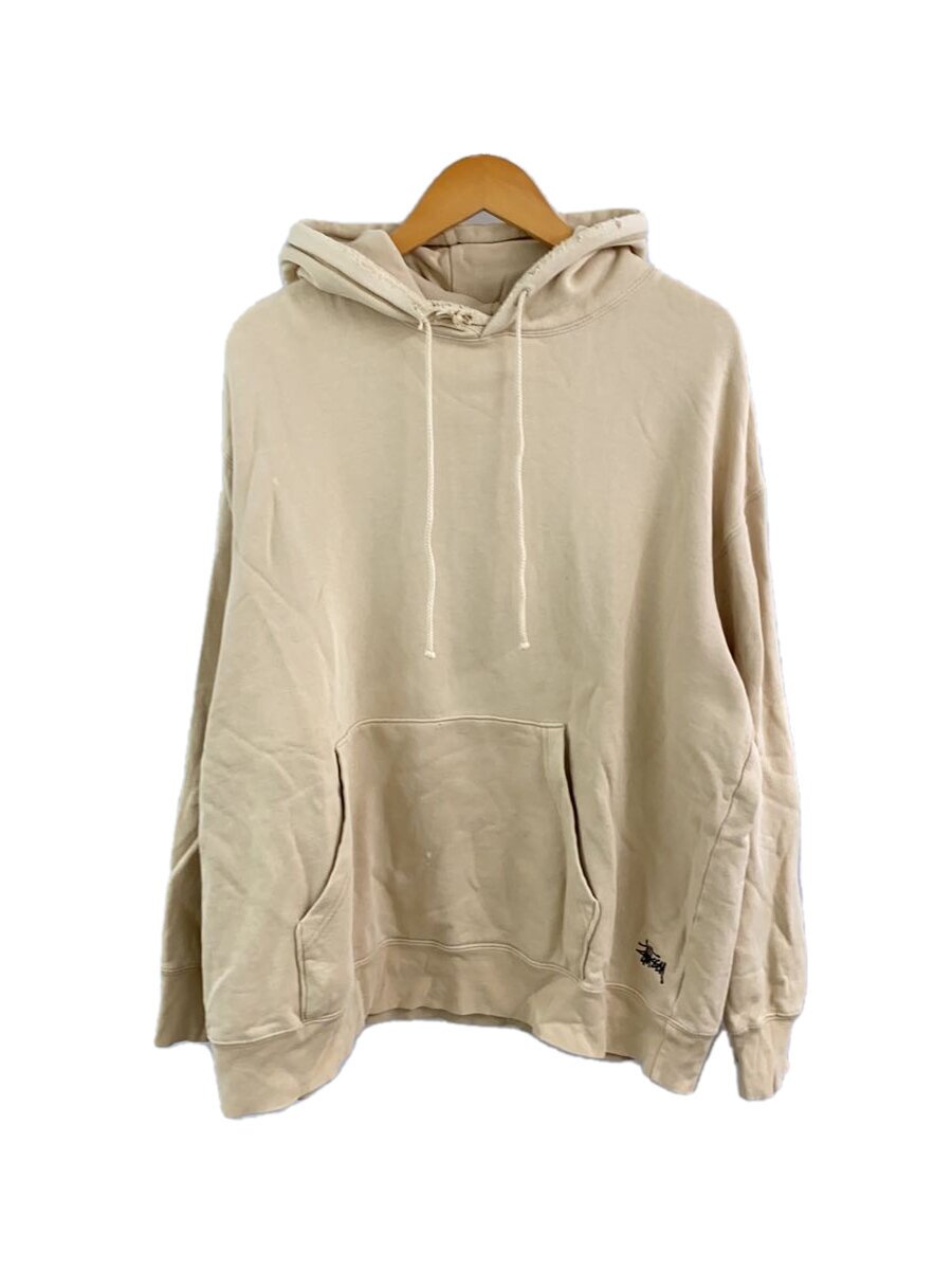 【中古】STUSSY◆パーカー/L/コットン/IVO/90s~00s【メンズウェア】|2nd STREET 店