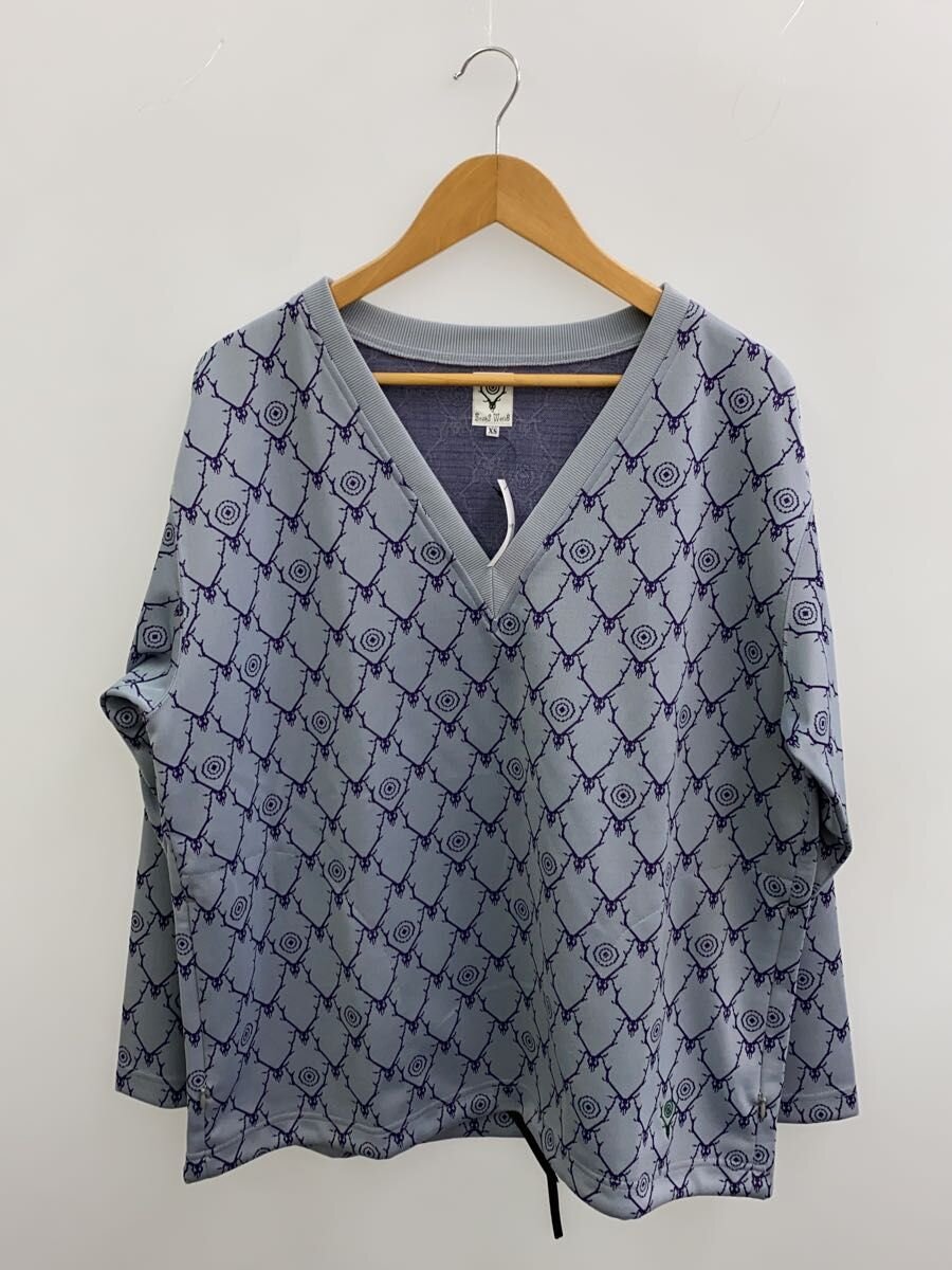 【中古】South2 West8(S2W8)◆流汗/XS/ポリエステル/GRY/総柄/MR813//【メンズウェア】
