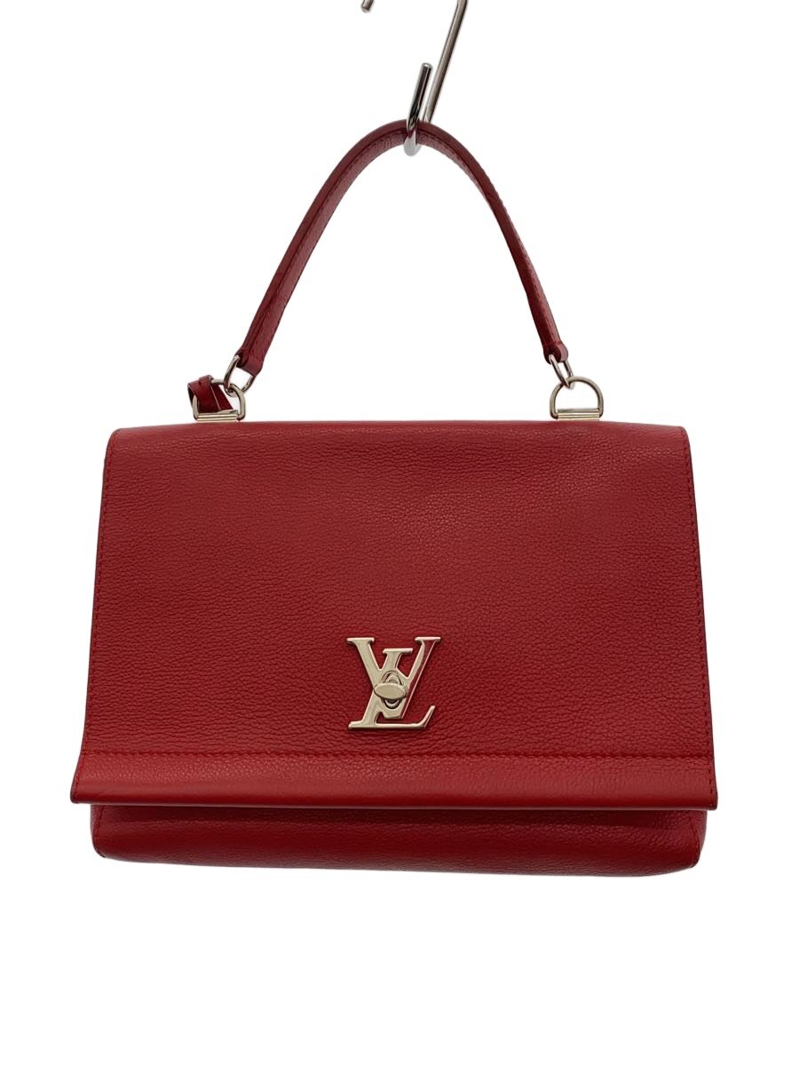 【中古】LOUIS VUITTON◆ロックミーII/牛皮/RED【御徒面子】