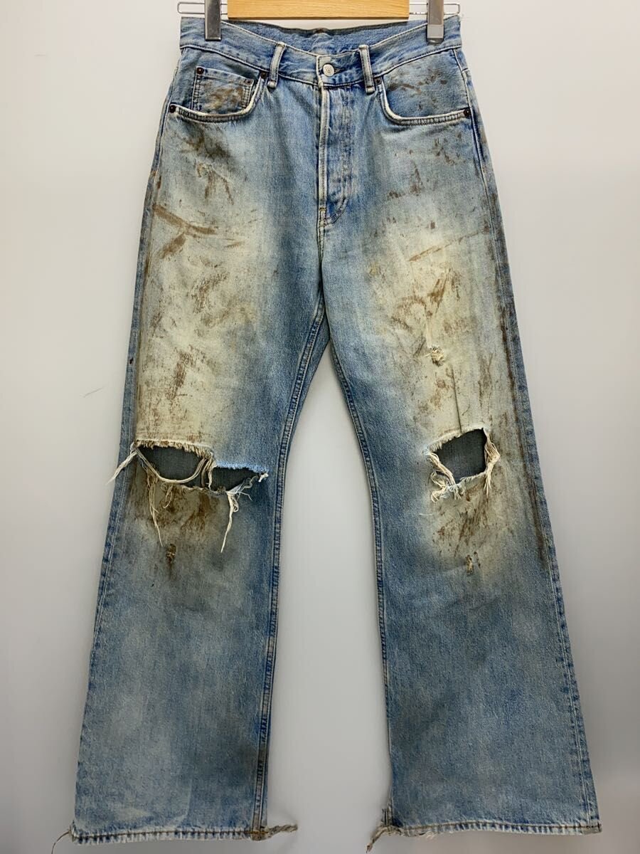【中古】Acne Studios(Acne)◆ブーツカットパンツ/27/コットン/IDG/a00402【メンズウェア】|2nd STREET 店