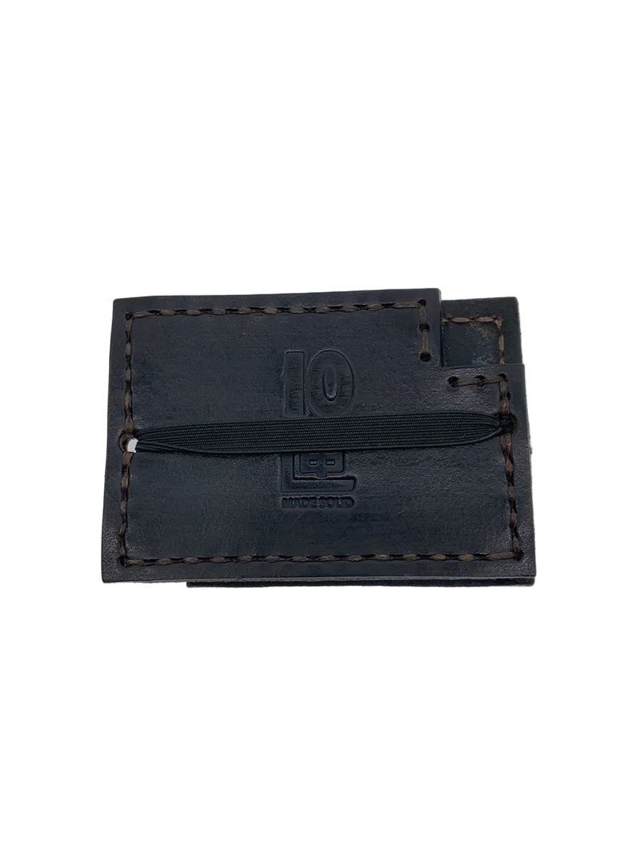 【中古】TENBOX◆金入れ/なめし革/BLK/メンズ/MADE SOLID WALLET【服飾雑貨他】
