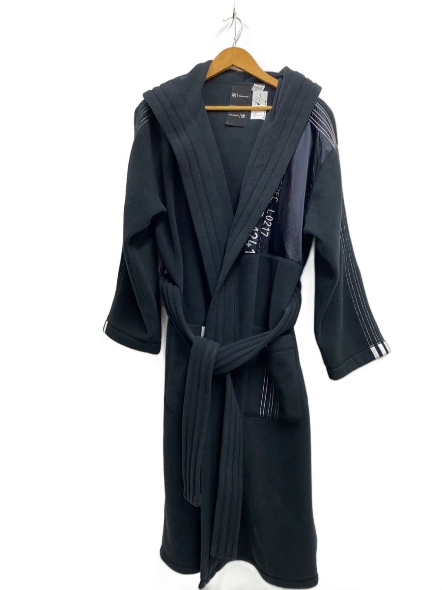【中古】adidas◆FLEECE ROBE/コート/M/ポリエステル/BLK/CV5251【メンズウェア】｜2ｎｄ STREET 店