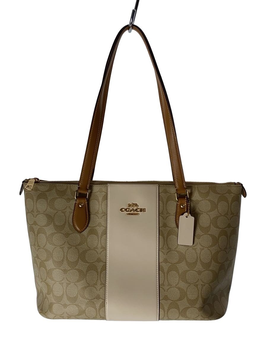 【中古】COACH◆トートバッグ/--/BEG/総柄/CR121【バッグ】｜2ｎｄ STREET 店 21,652円