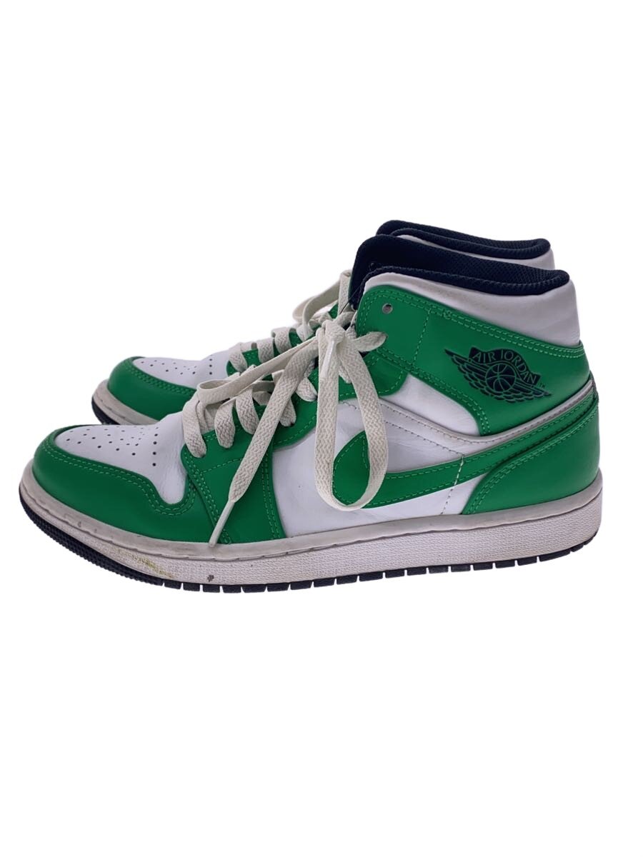 【中古】NIKE◆ハイカットスニーカー_DQ8426-301/25珊/GRN【シューズ】