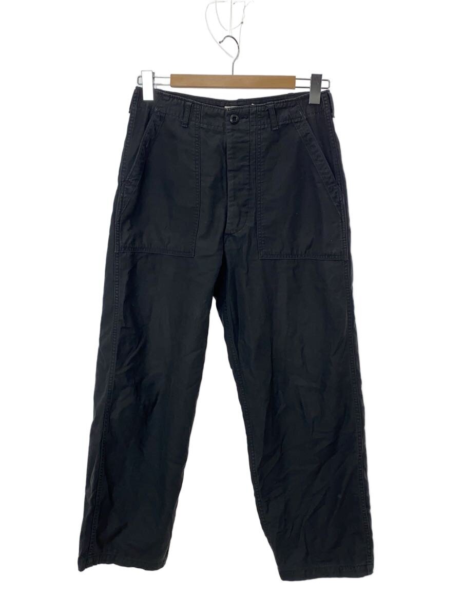 【中古】CIOTA◆22AW/スビンコットンバックサテンベイカーパンツ/4/綿織物/BLK/PTLM-109M//【メンズウェア】