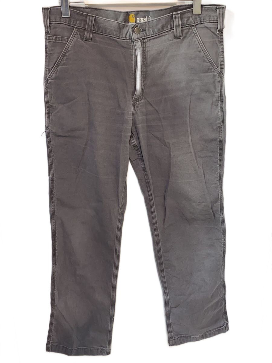 【中古】Carhartt◆下つ方/36/綿織物/GRY//【メンズウェア】