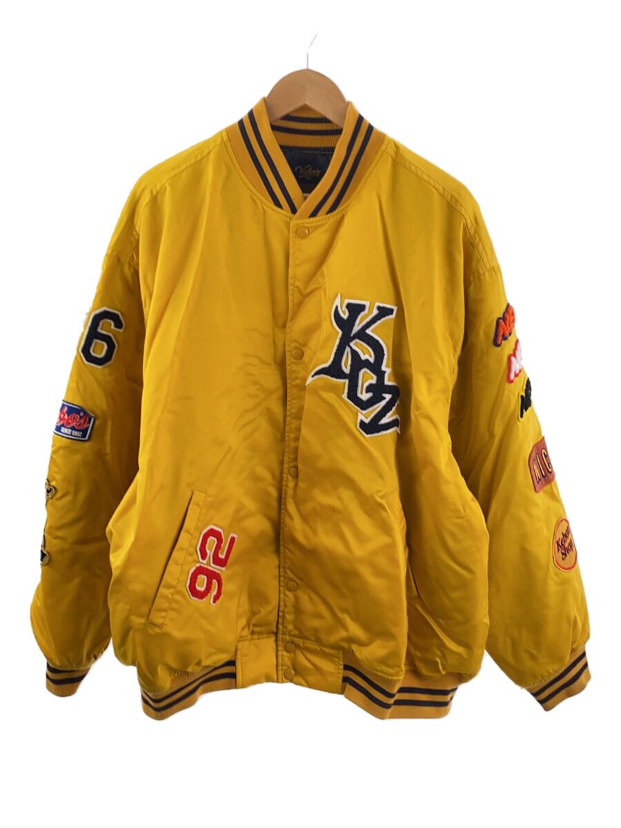 【中古】Keboz◆スタジャン/XL/ナイロン/YLW/214-1579【メンズウェア】｜2ｎｄ STREET 店