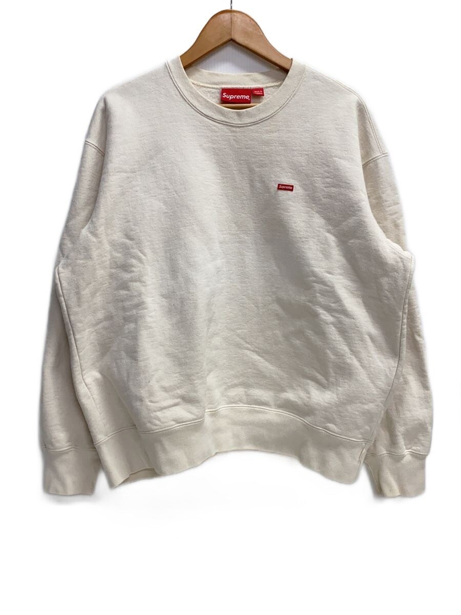 【中古】Supreme◆20AW/SMALL BOX CREWNECK/スウェット/M/コットン/IVO/シミ有//【メンズウェア】｜2ｎｄ STREET 店