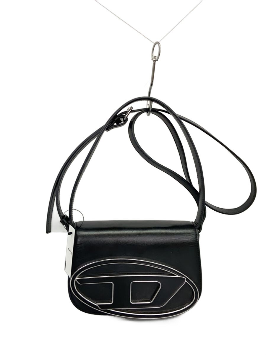 【中古】DIESEL◆ショルダーバッグ/BLK/X09568【御徒面子】