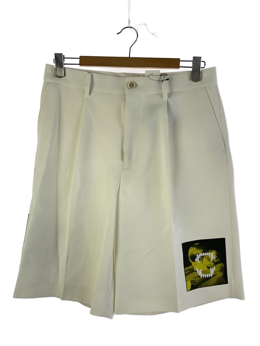 【中古】UNDERCOVER◆ショートパンツ/3/ポリエステル/WHT/プリント/UP1E4508【メンズウェア】｜2ｎｄ STREET 店